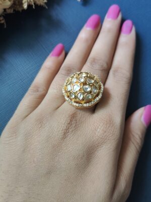 Alka Kundan Ring