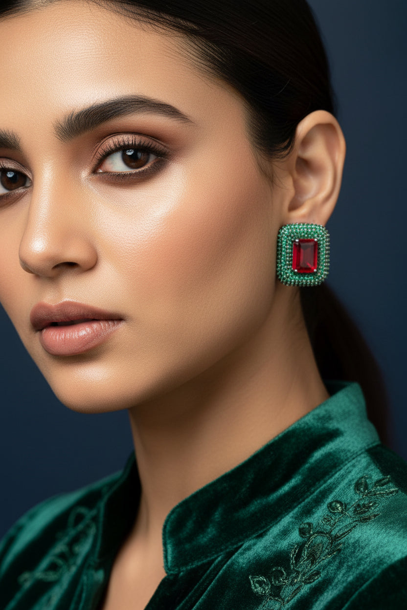 tanishq stud earrings, ladies stud earrings, studs for women