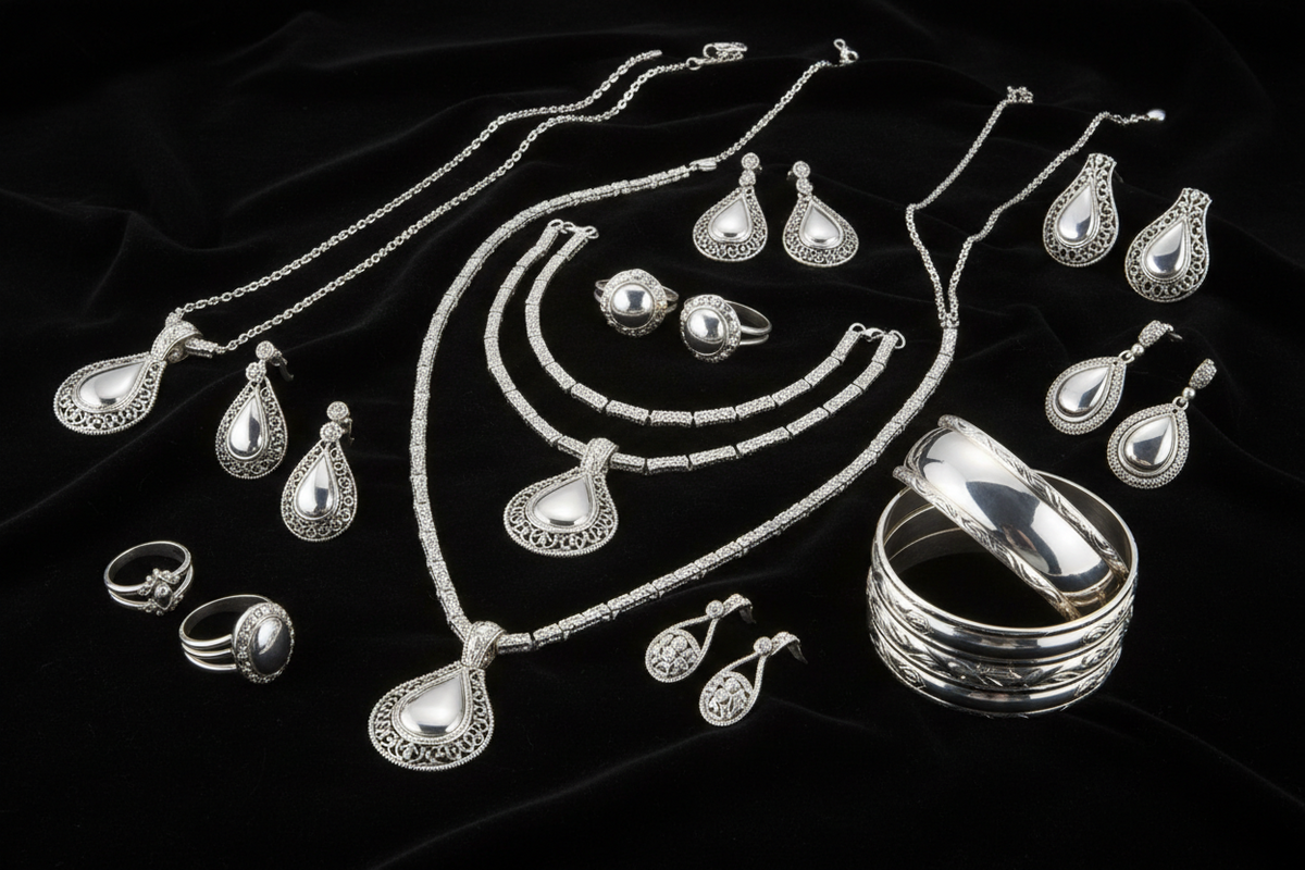 Silver Tone Jewellery