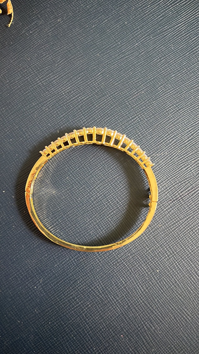 Single Line Diamond Bracelet
