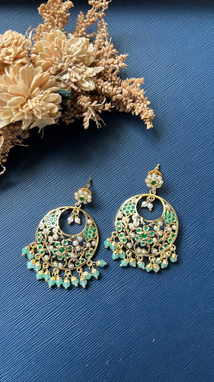 Vandana Jadau Earrings