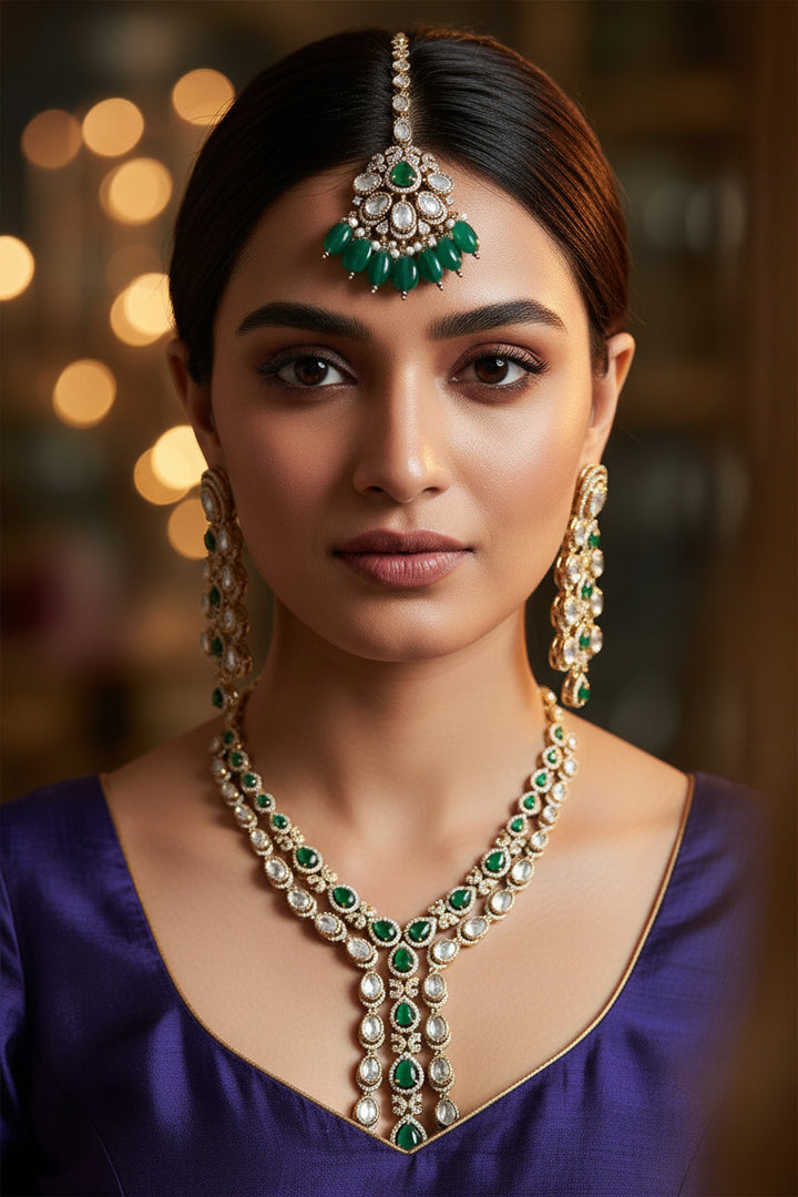 Samaira Kundan Necklace Set