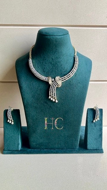 Aswi Diamond Necklace Set