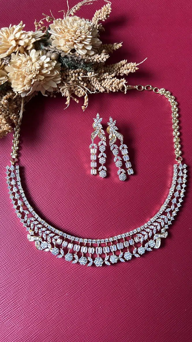 Kanika Diamond Necklace Set