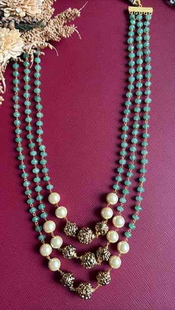 Shreya Sea Green Malas