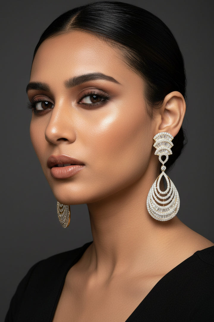Mukta Diamond Earrings