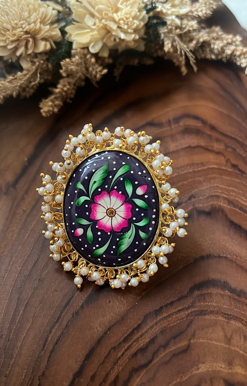 Big Size Tanjore Ring