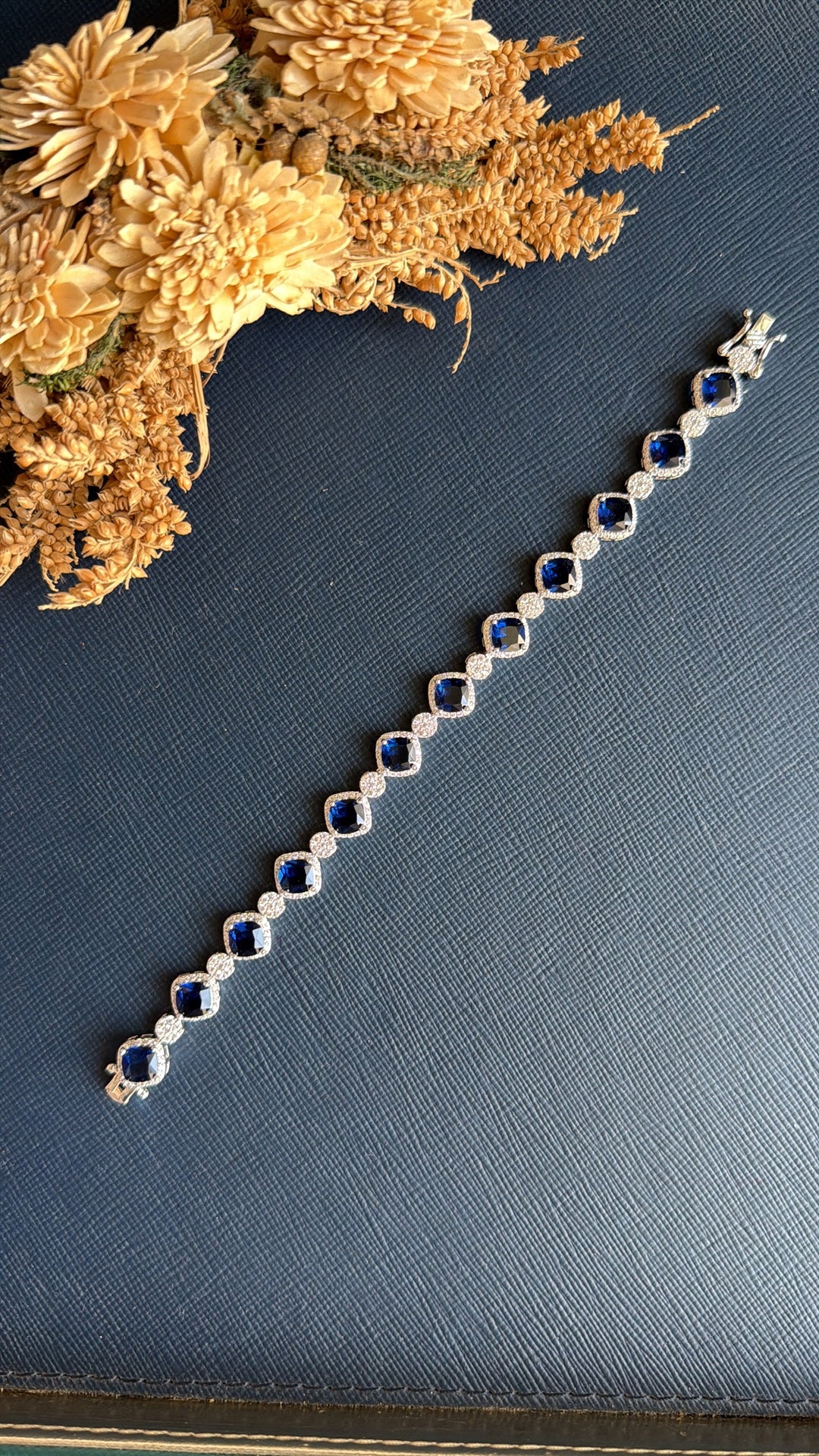 Isshika Diamond Tennis Bracelet