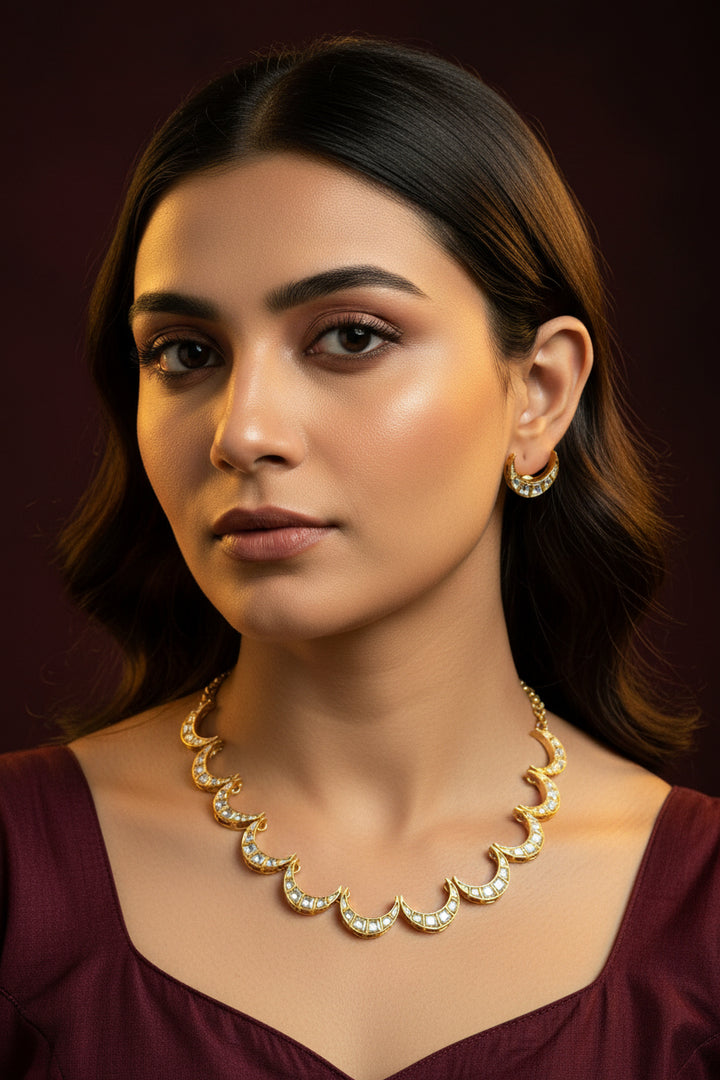 Devina Kundan Chooker Set