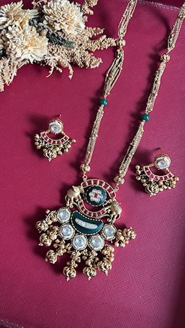 Nisha Heritage Mala Set