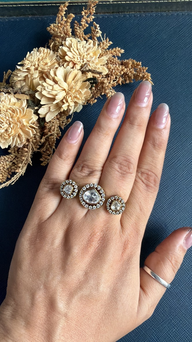 kundan ring