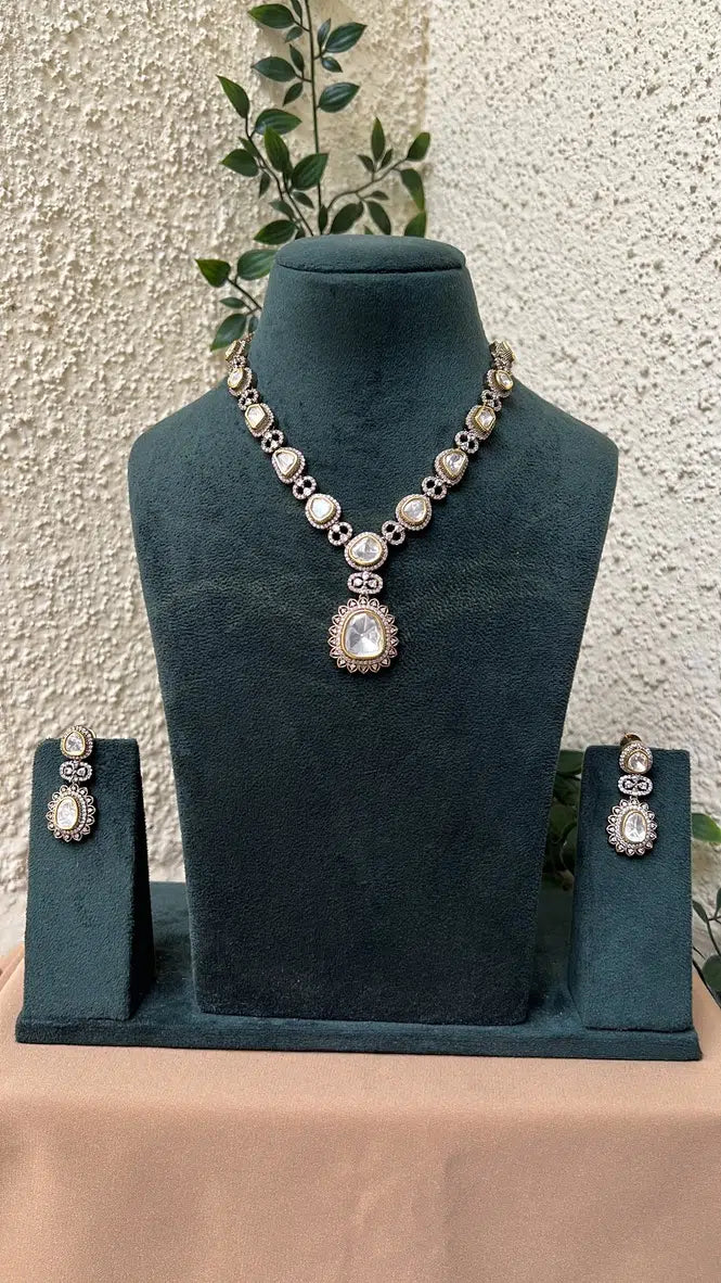 Nirmal Kundan Necklace Set