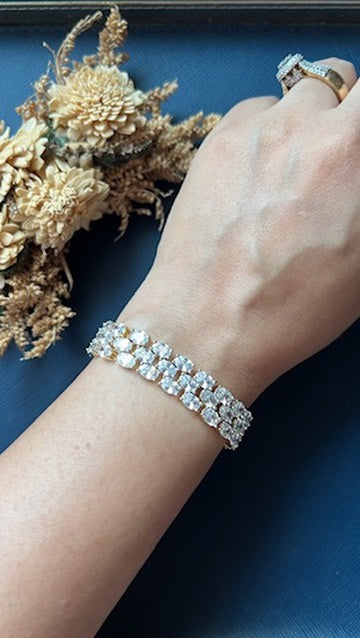 Reshma Tennis Diamond Bracelet