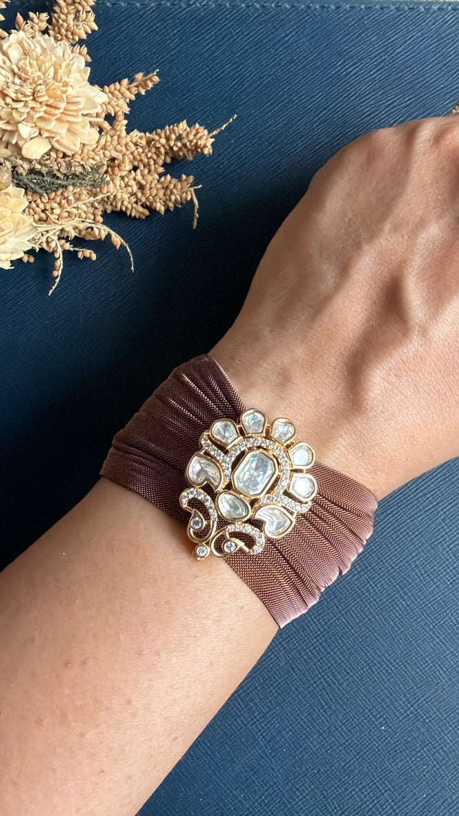 Mila Fashion Bracelet - Brown