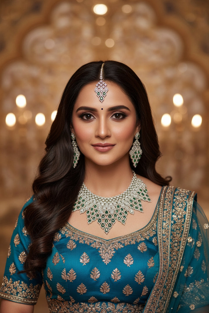 Devashree Diamond Necklace Set