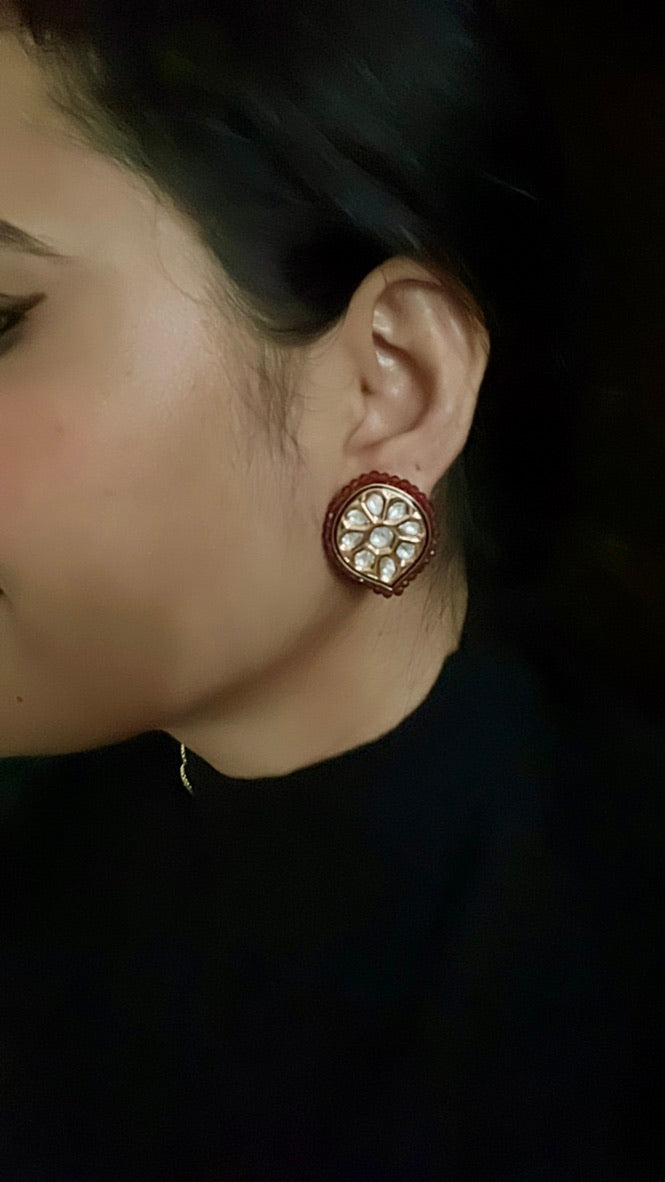 Kundan Studs