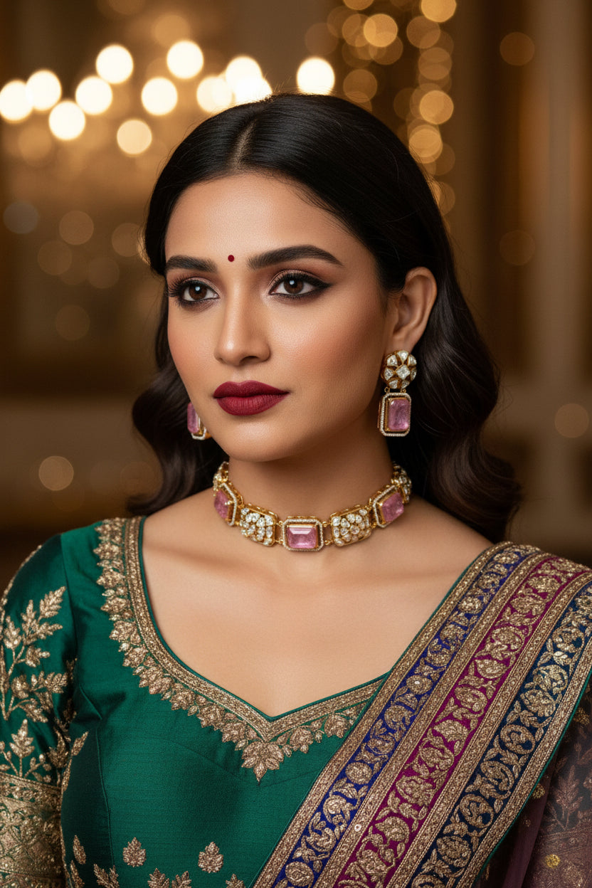 women artificial jewellery set
artificial necklace set
artificial jewellery necklace , choker