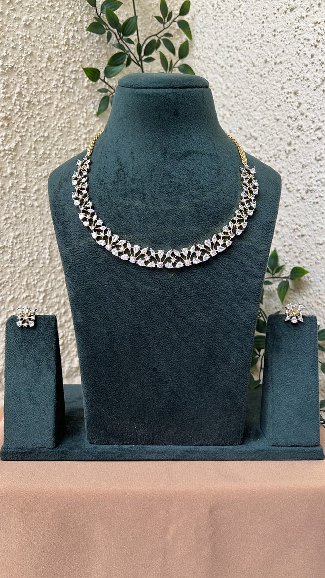 Alisha Diamond Necklace Set
