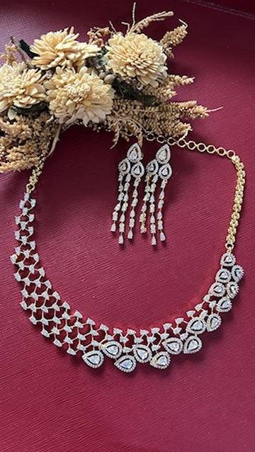Janki Diamond Necklace Set