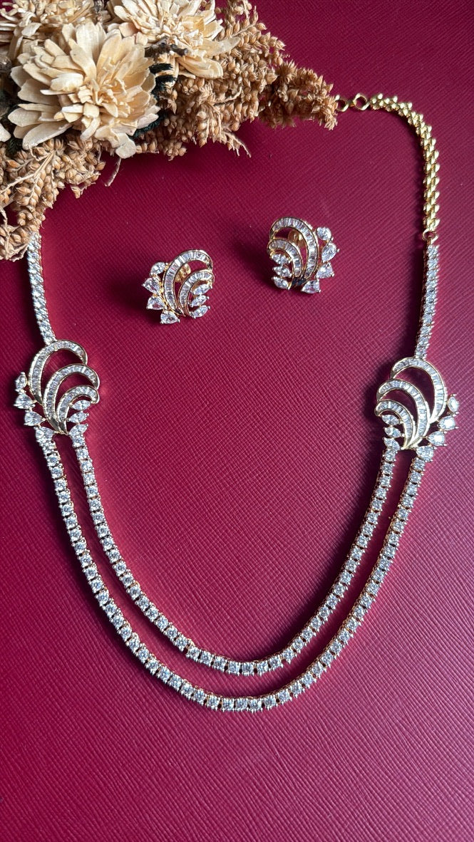 Ivana Diamond Necklace Set