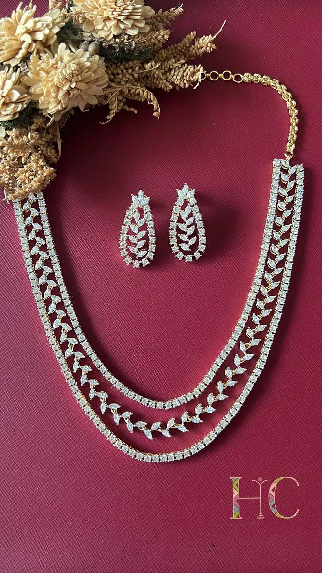 Sambhavi Diamond  Necklace Set