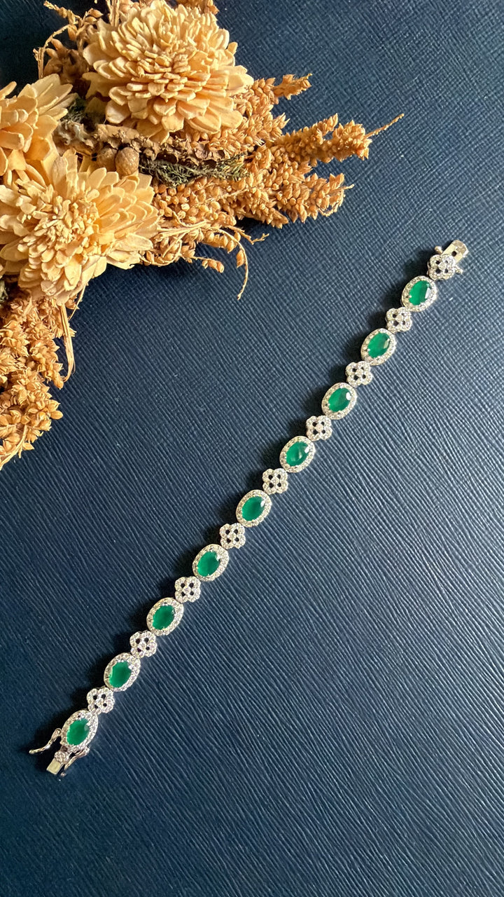 Isha Diamond Tennis Bracelet