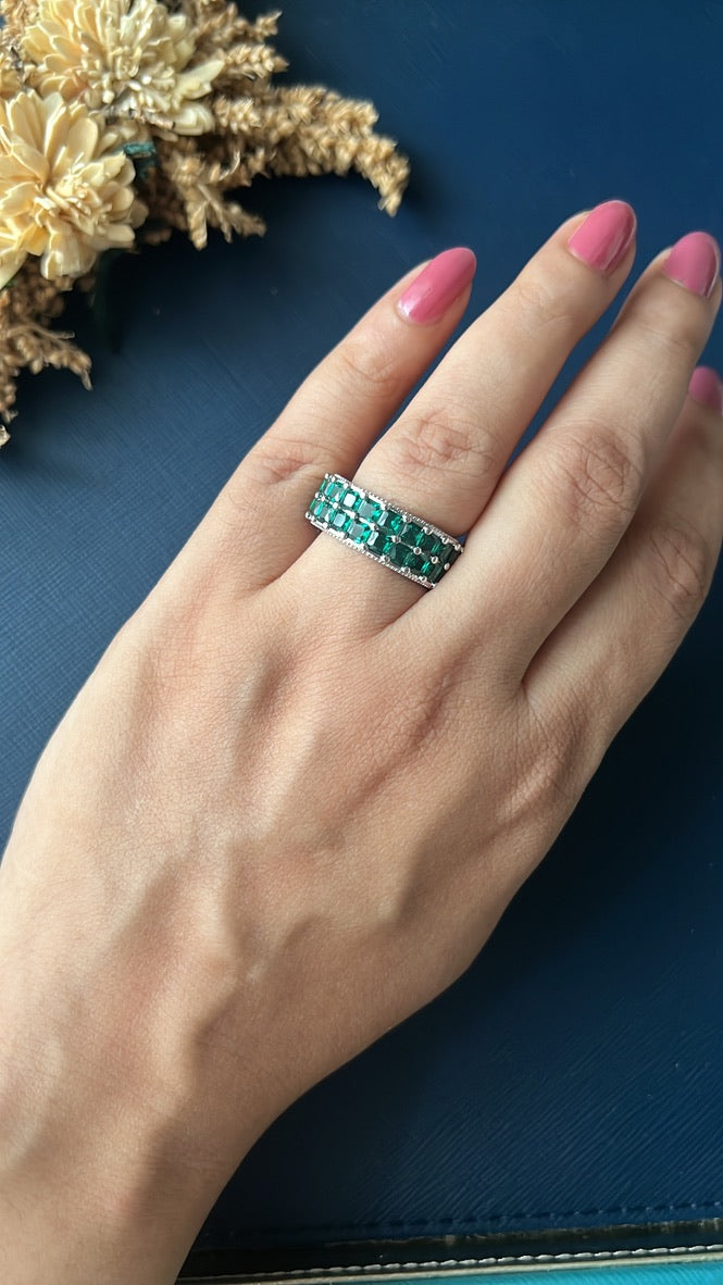 Diamond Band- Green