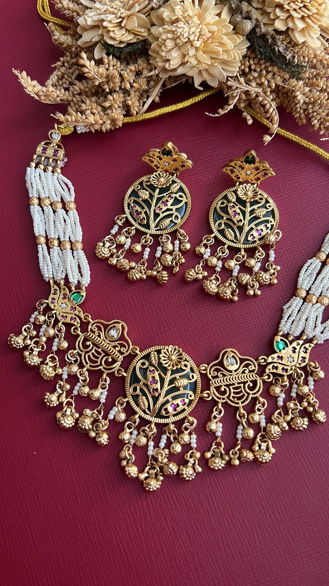 Nilima Ethnic Necklace Set