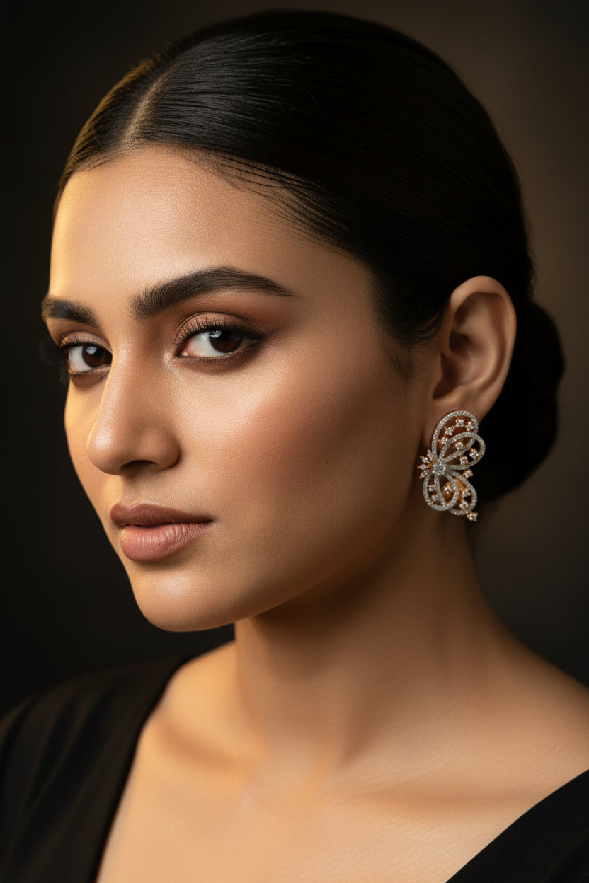 Oviya Diamond Studs