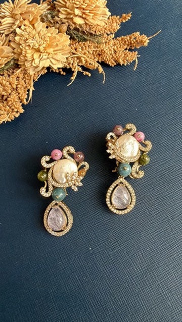 Sushmita Doublet Stone Earring