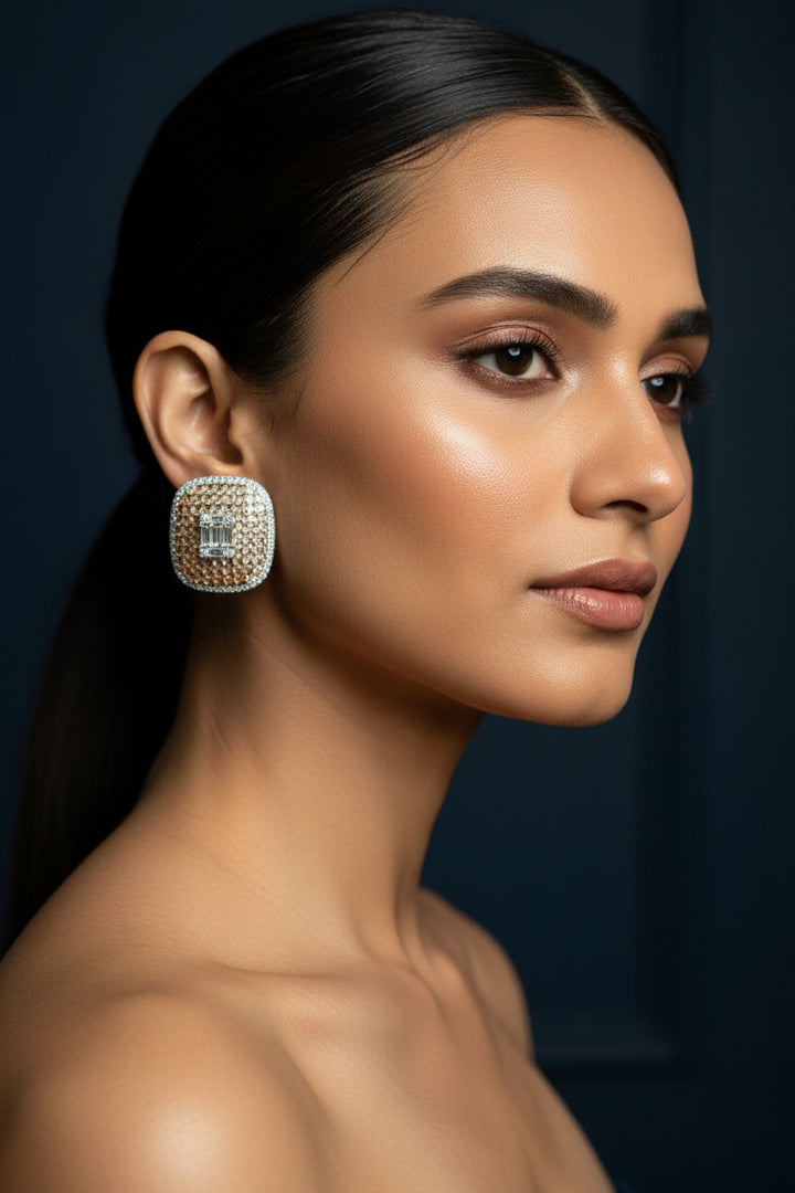 Nipa Diamond Studs