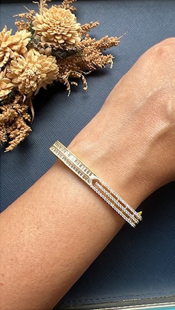 Ranjana Square  Diamond Bracelet