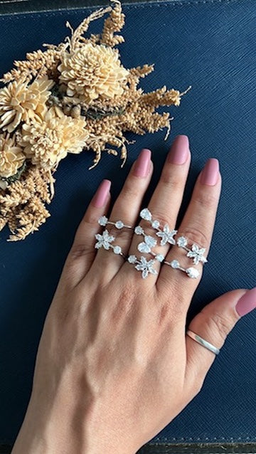 Ayna Diamond Cocktail Ring
