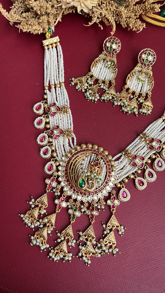Mayur Ethnic Necklace Set