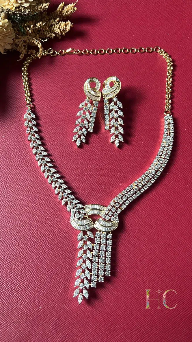 Esme Diamond Necklace Set