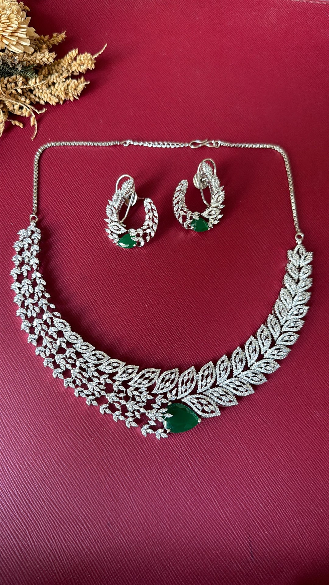 Deepa Diamond Necklace Set