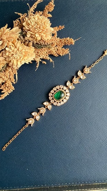 Swara Kundan Tennis Bracelet