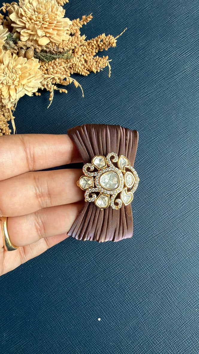 Mila Fashion Bracelet - Brown D2