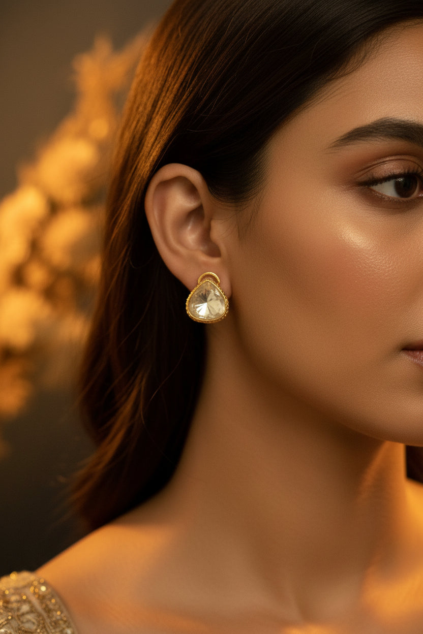 Myra Kundan Studs