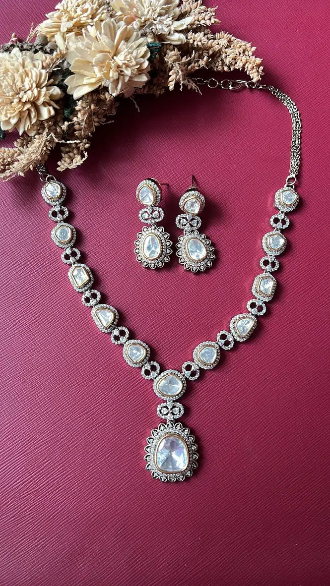 Nirmal Kundan Necklace Set