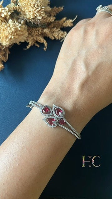 Akhila Diamond Bracelet - Rubi