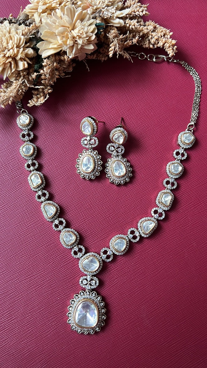 Nirmal Kundan Necklace Set
