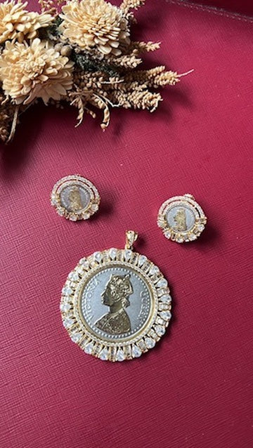 Big Ginni Pendant Set - D3