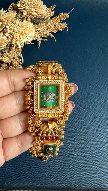Naithika Ethnic Bracelet Watch