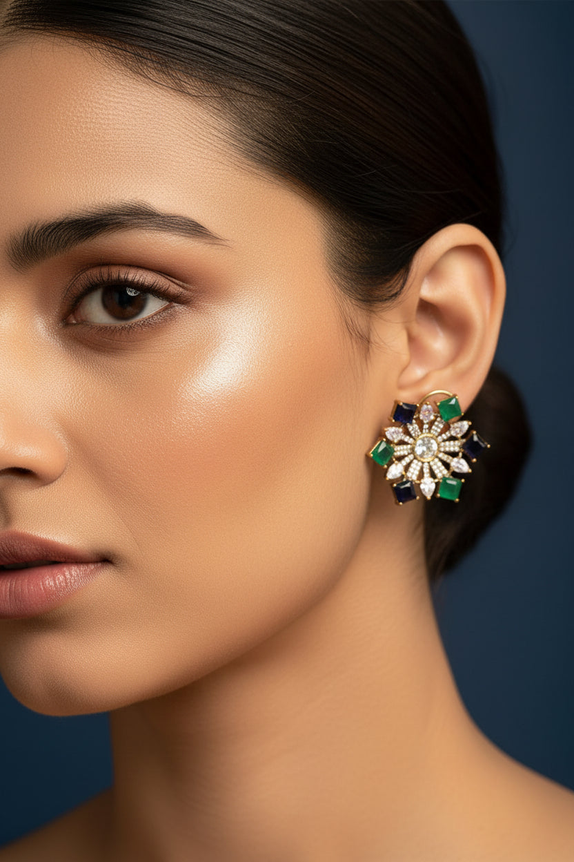 Jia Diamond  Studs