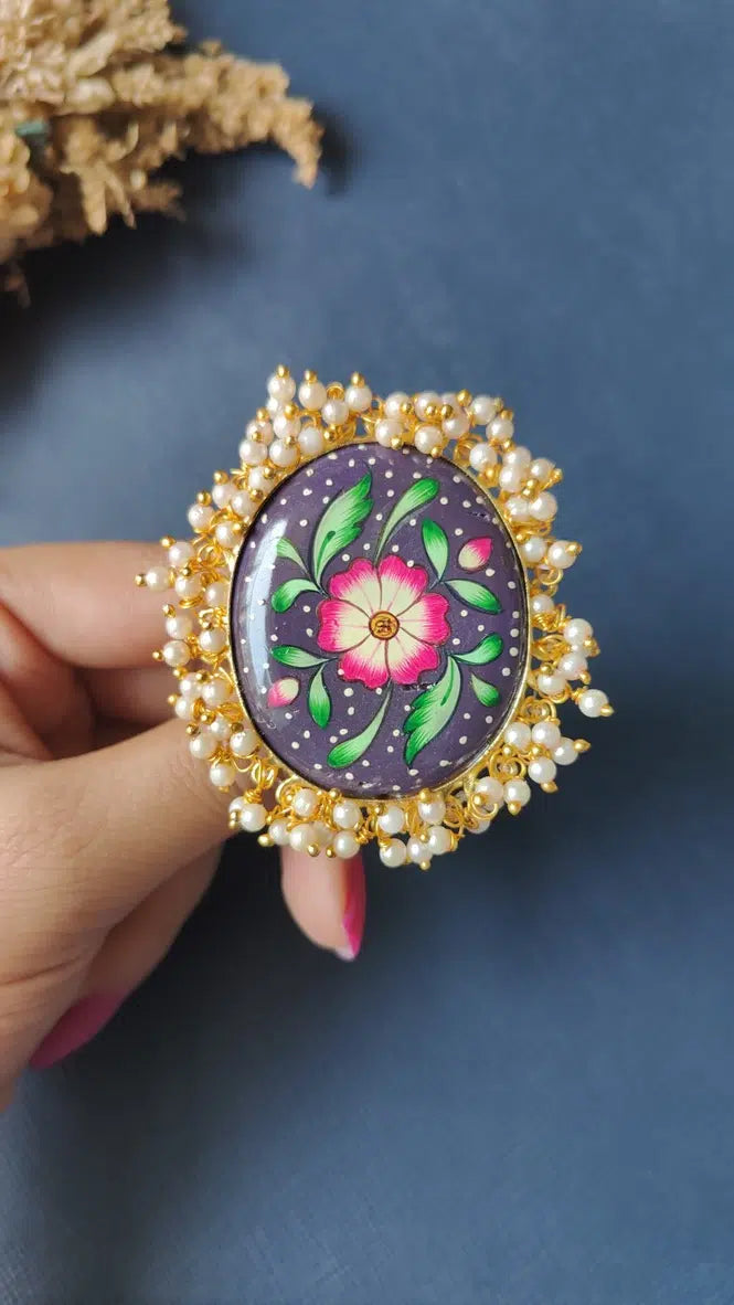 Big Size Tanjore Ring