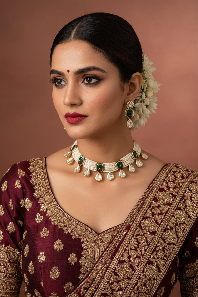 set of jewellery
imitation jewellery
bridal jewellery set