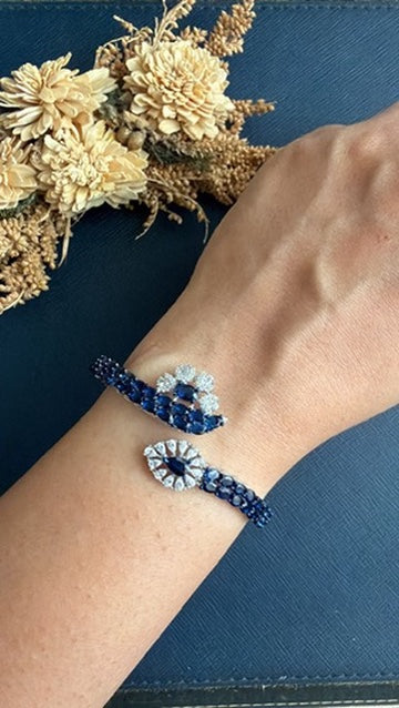 Fara Blue Diamond Bracelet