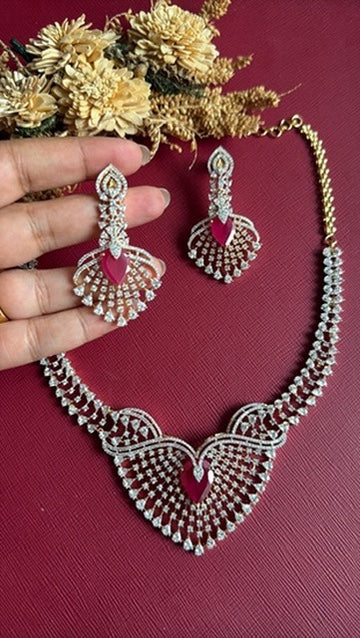 Inika Diamond Necklace Set