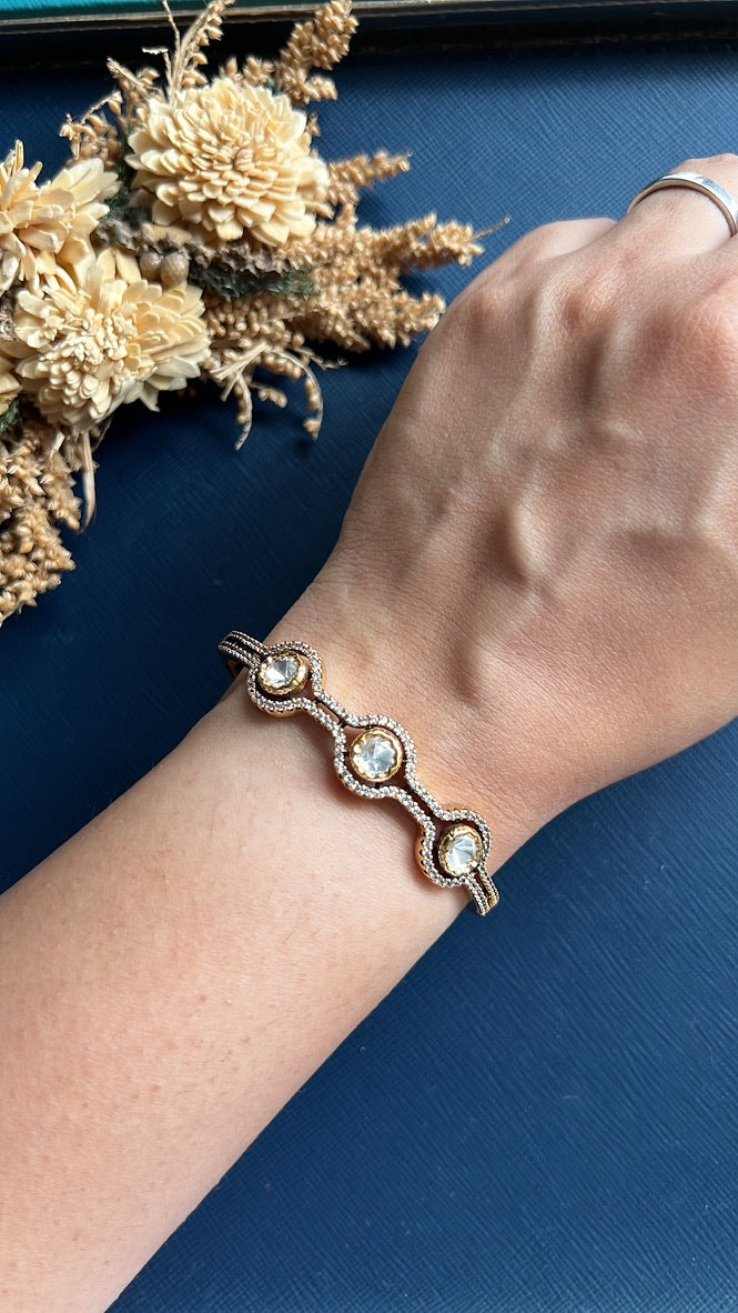 Lisha Kundan Bracelet